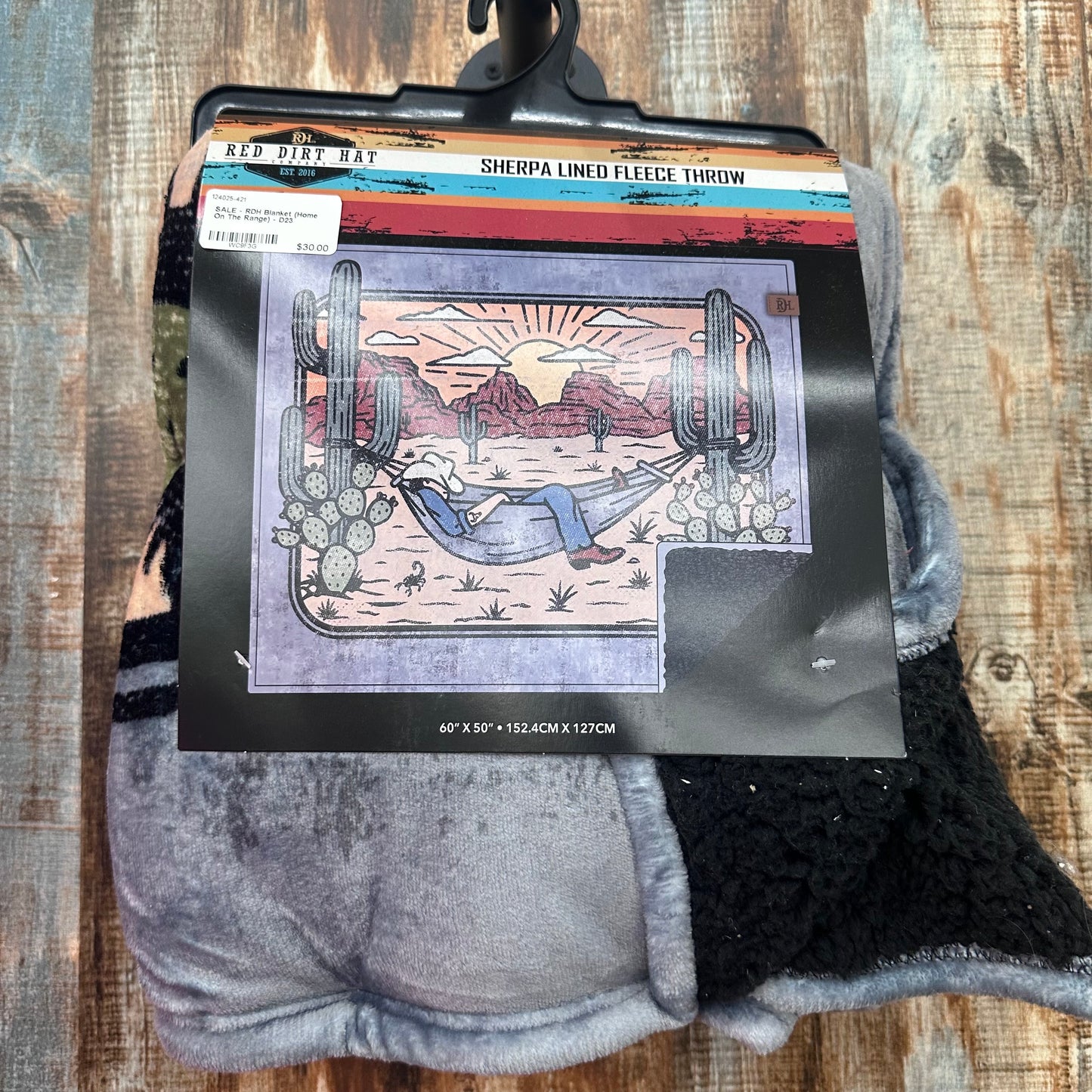 RDH Throw Blanket - Home on the Range